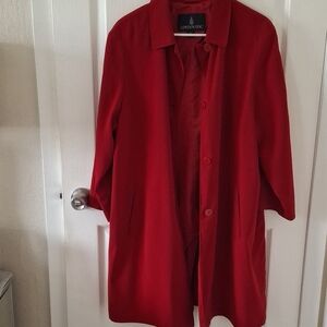 London Fog Men's Red Coat